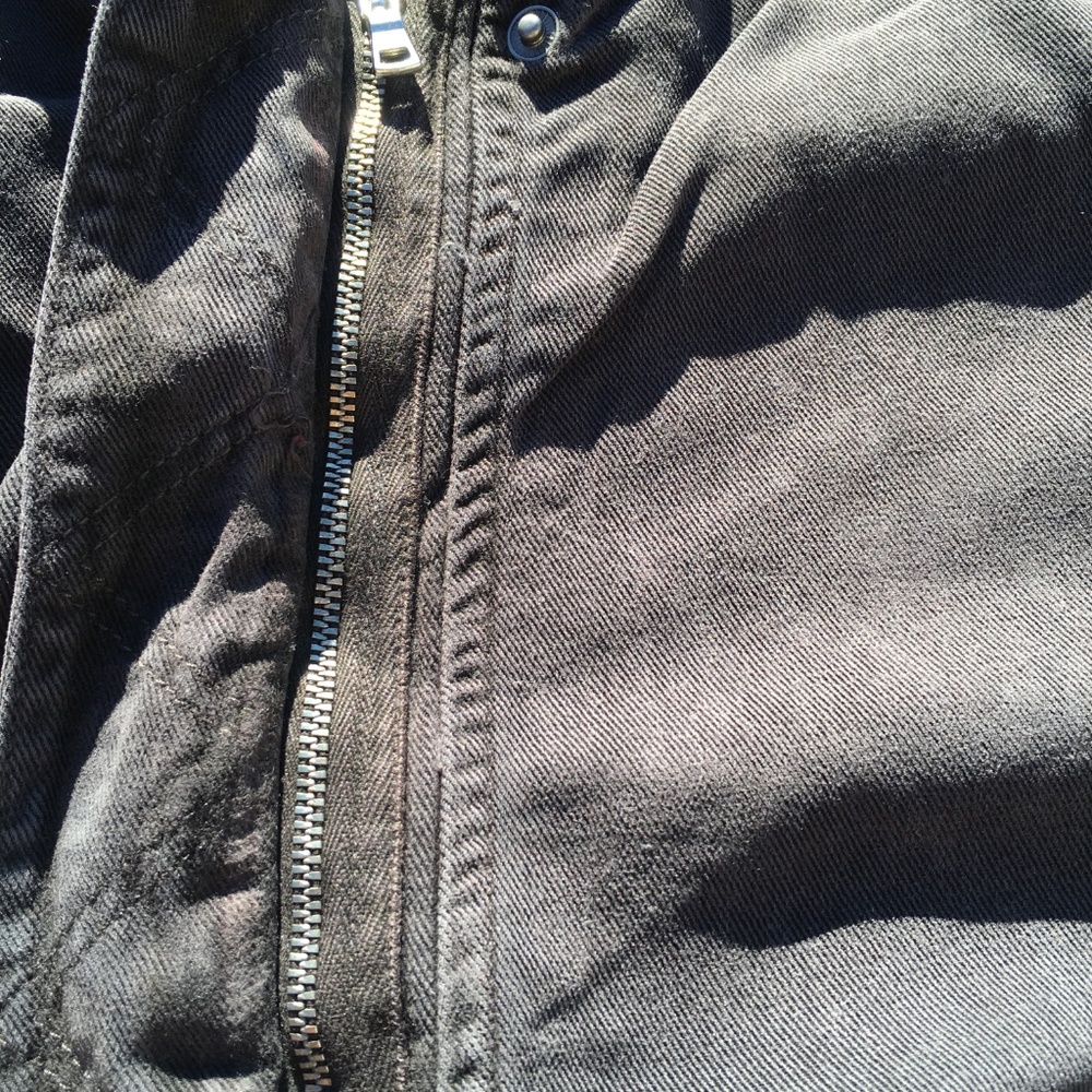 Hudson Nova Varsity Jacket black tencel medium - Picture 8 of 8